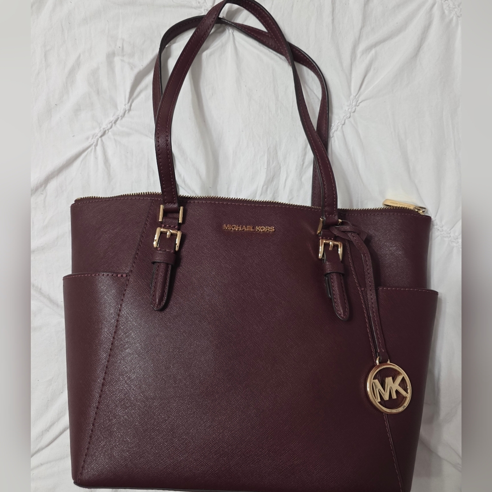 Michael Kors Deep Burgundy Tote
